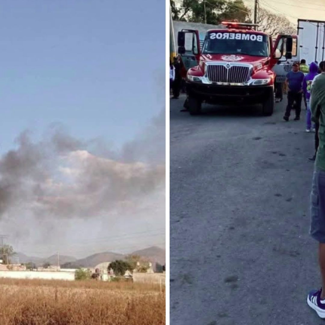 Reportan Explosiones de Polvorín en Los Reyes, San Salvador Texcoco, Edomex