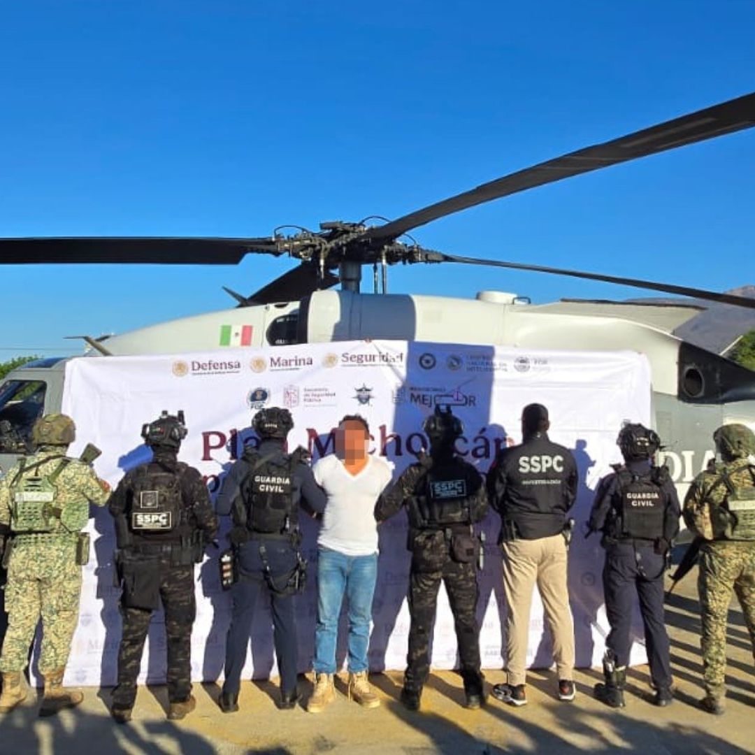 “El Bótox” fue detenido el pasado 22 de enero, en Buenavista, Michoacán.