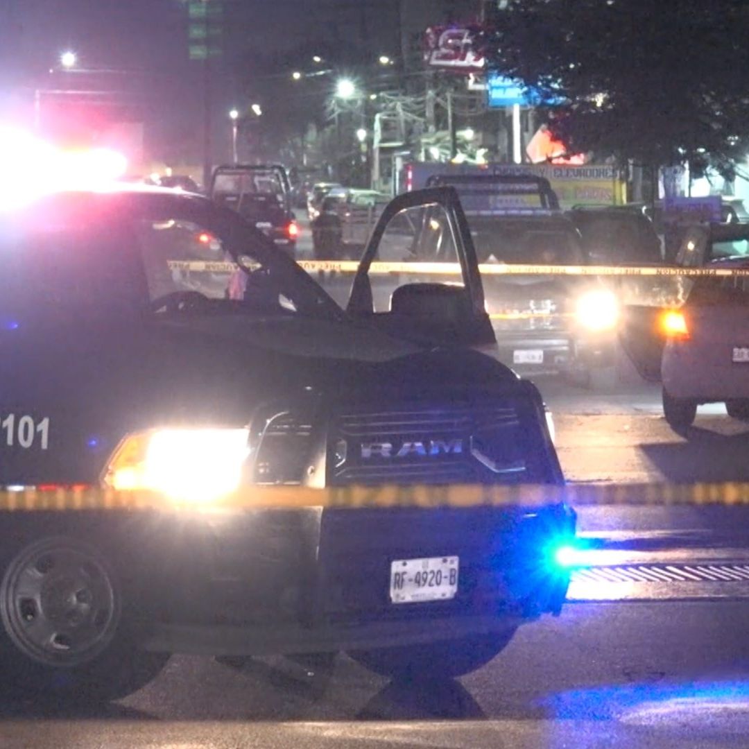 Policías de Guadalupe acordona escena del crimen