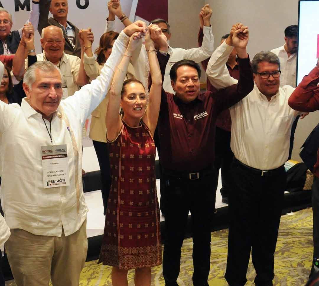 Aspirantes a la coordinación de la Defensa de la Transformación de Morena