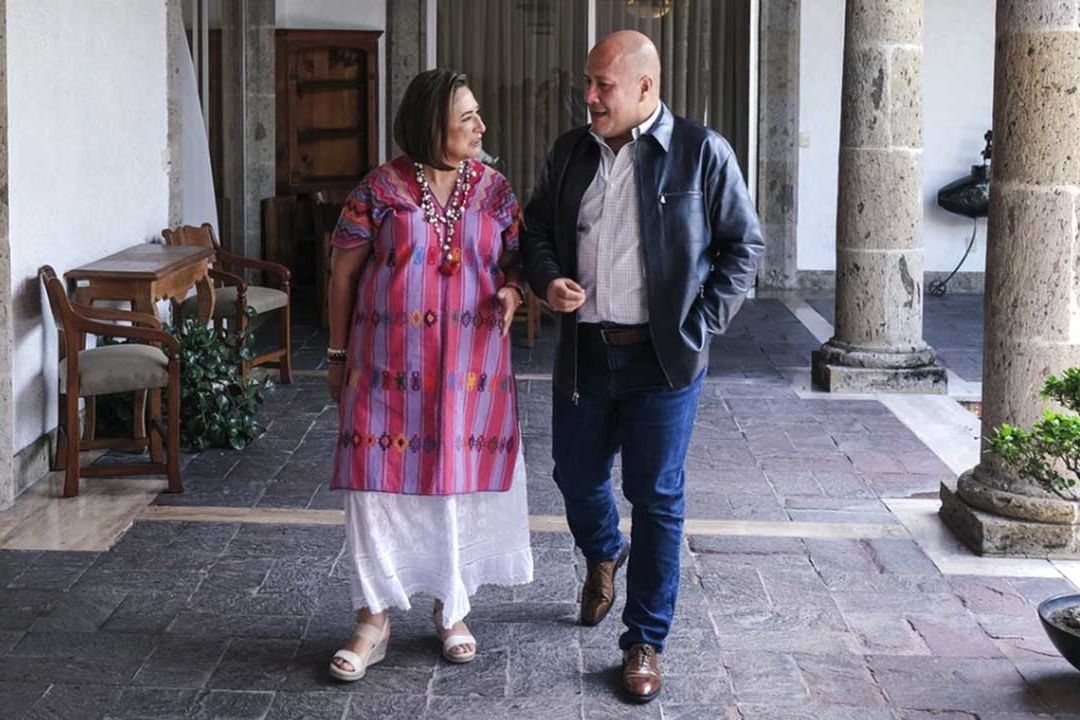 Xóchitl Gálvez se reúne en Jalisco con el gobernador Enrique Alfaro