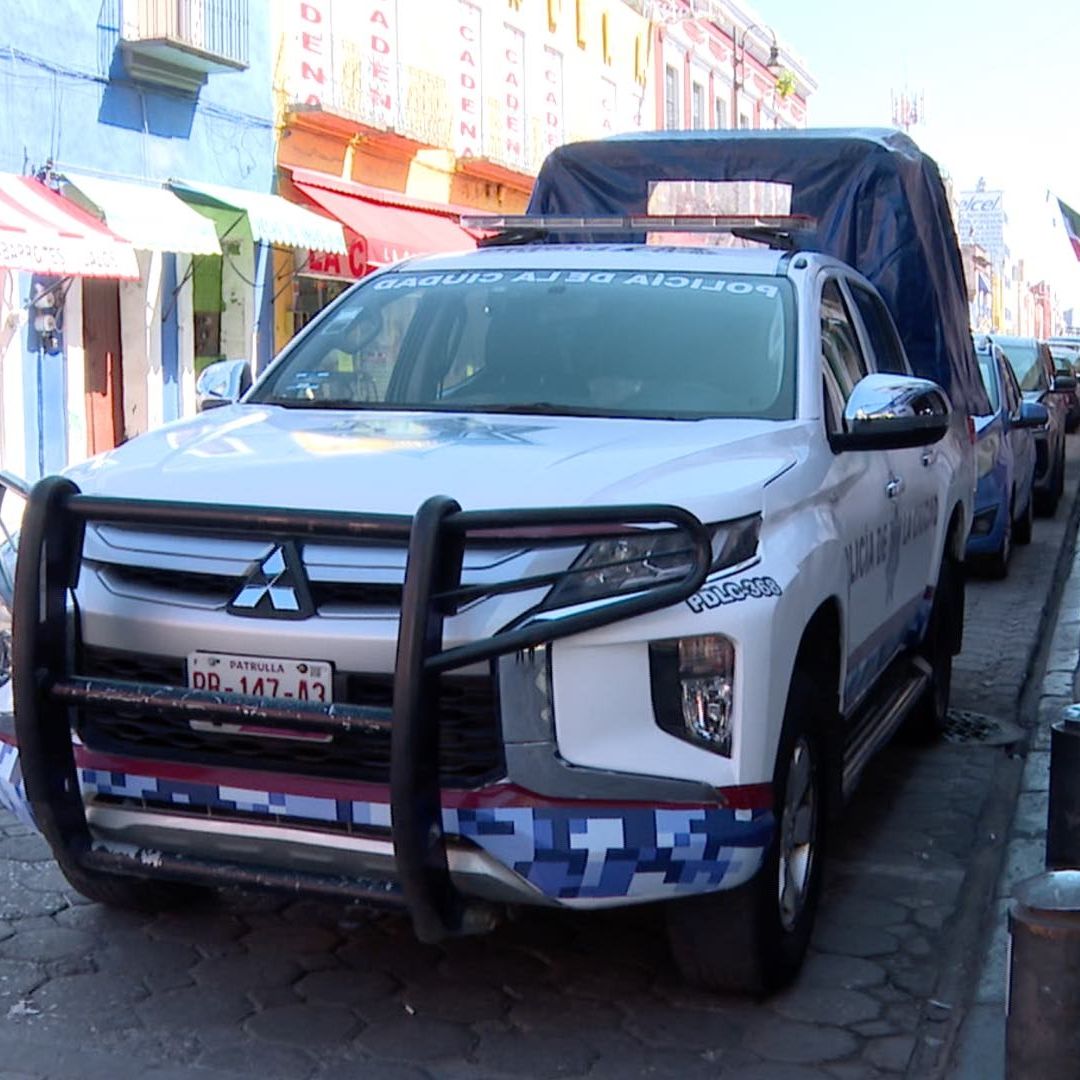Camarógrafo Televisión Golpeado Franeleros Centro Histórico Puebla Robo Cámara