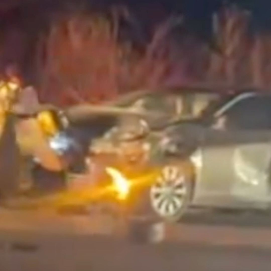 Accidente Deja a Seis Personas Lesionadas en Guanajuato, Capital; Un Carro Invadió el Carril. Foto: N+