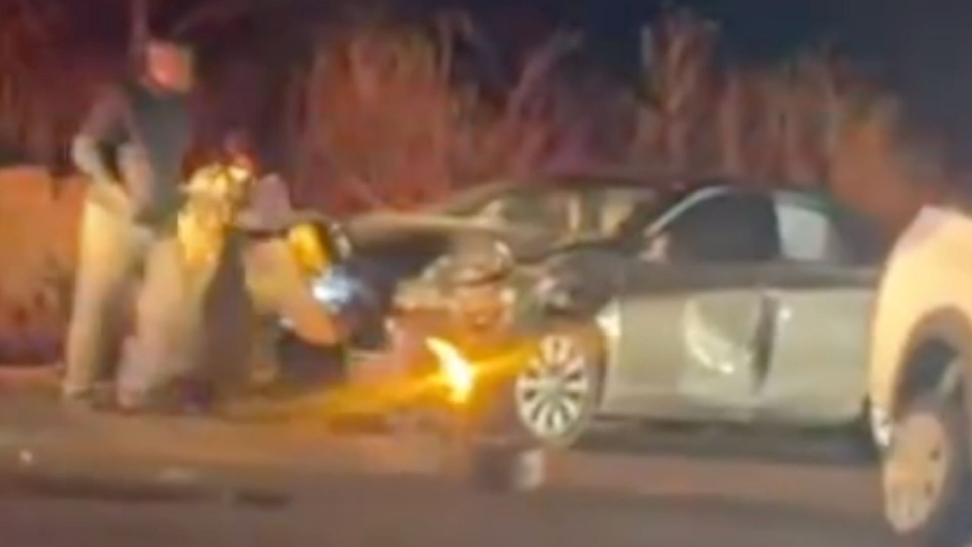 Accidente Deja a Seis Personas Lesionadas en Guanajuato, Capital; Un Carro Invadió el Carril. Foto: N+