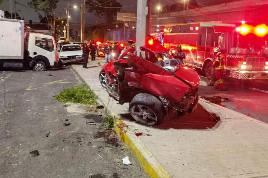 Se registra choque en Periférico