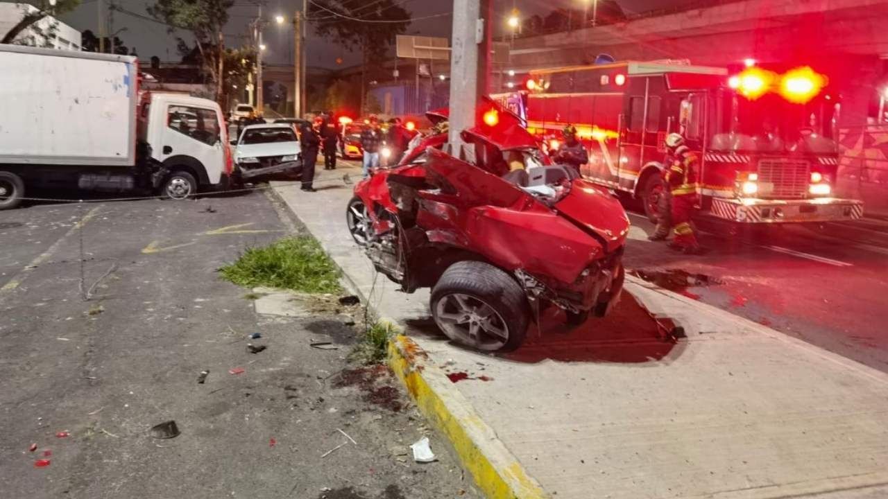 Se registra choque en Periférico