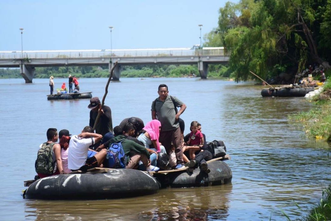 Rescatan a migrantes en Chiapas