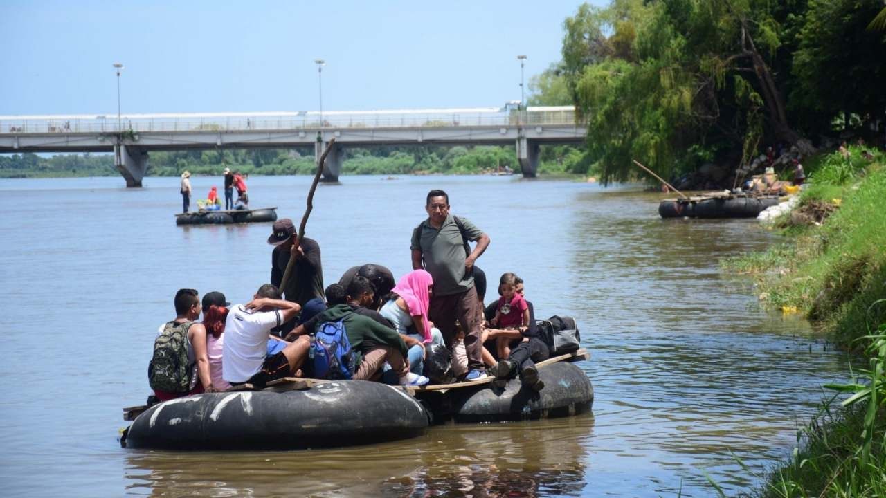 Rescatan a migrantes en Chiapas
