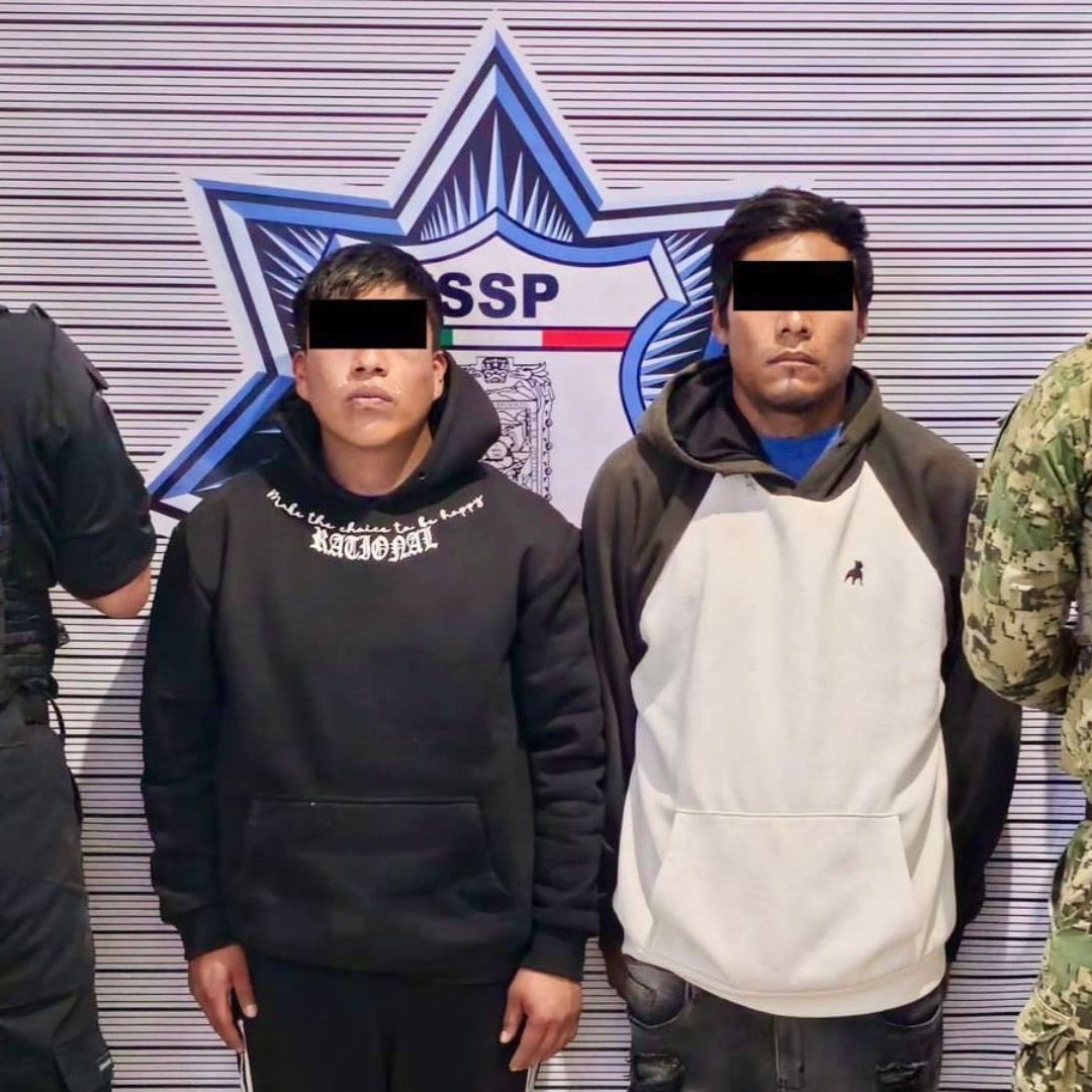 Detenidos Clemente N El Clemen Mu Raúl N El Guajolote Narcomenudistas Central de Abasto Puebla