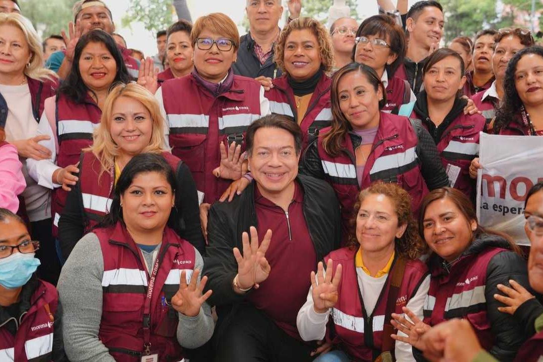 Mario Delgado pidió evitar las descalificaciones entre los aspirantes y demostrar la unidad que hay dentro del movimiento