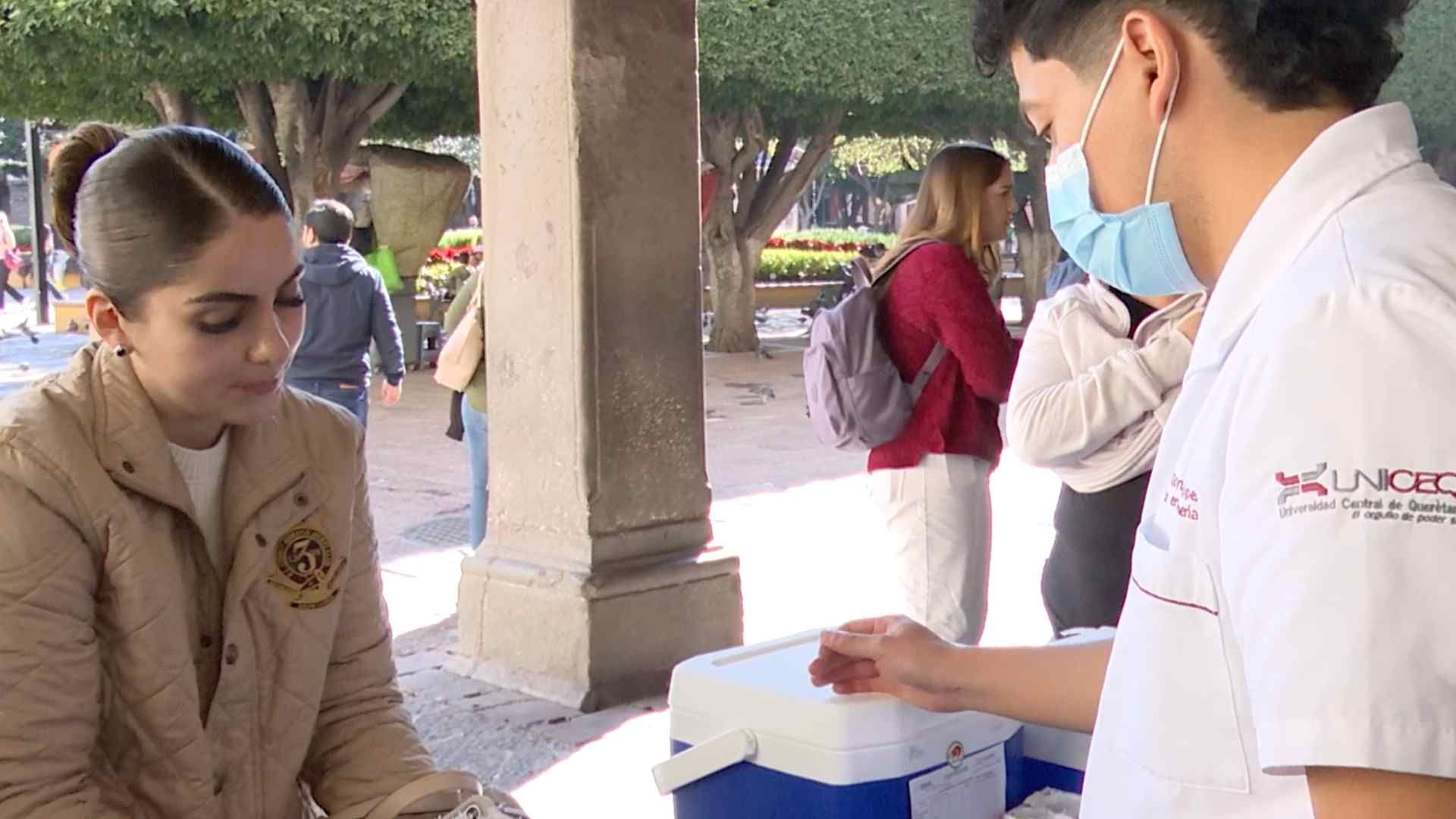 Vacunación Contra el Sarampión en Querétaro