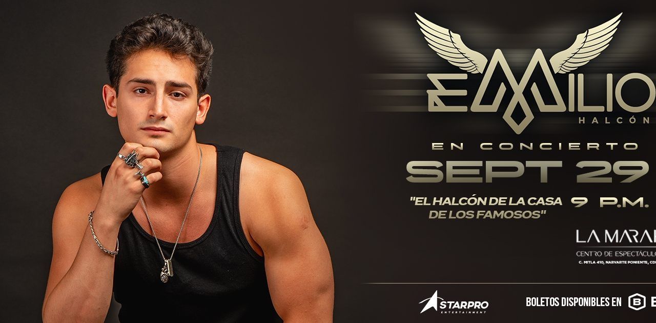 Emilio Osorio no ha vendido los boletos que esperaba para su concierto.