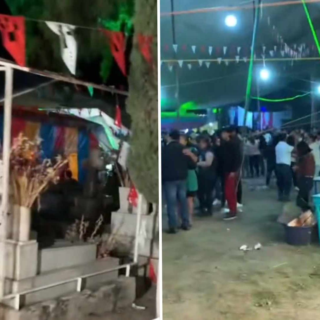 Video: Arman Baile Sonidero en Panteón de Puebla