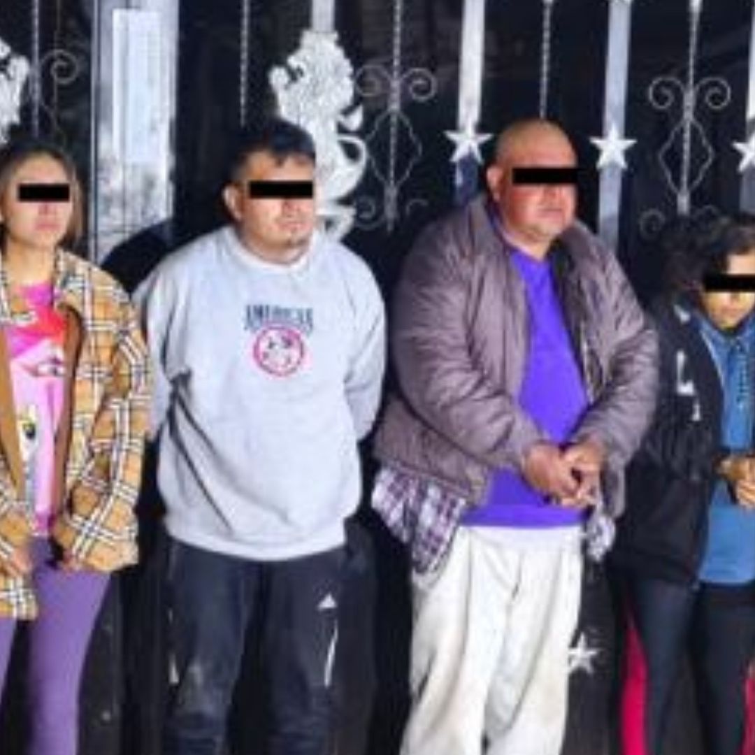 Cuatro Detenidos Banda Narcomenudista Santa Bárbara Almoloya San Pedro Cholula Puebla