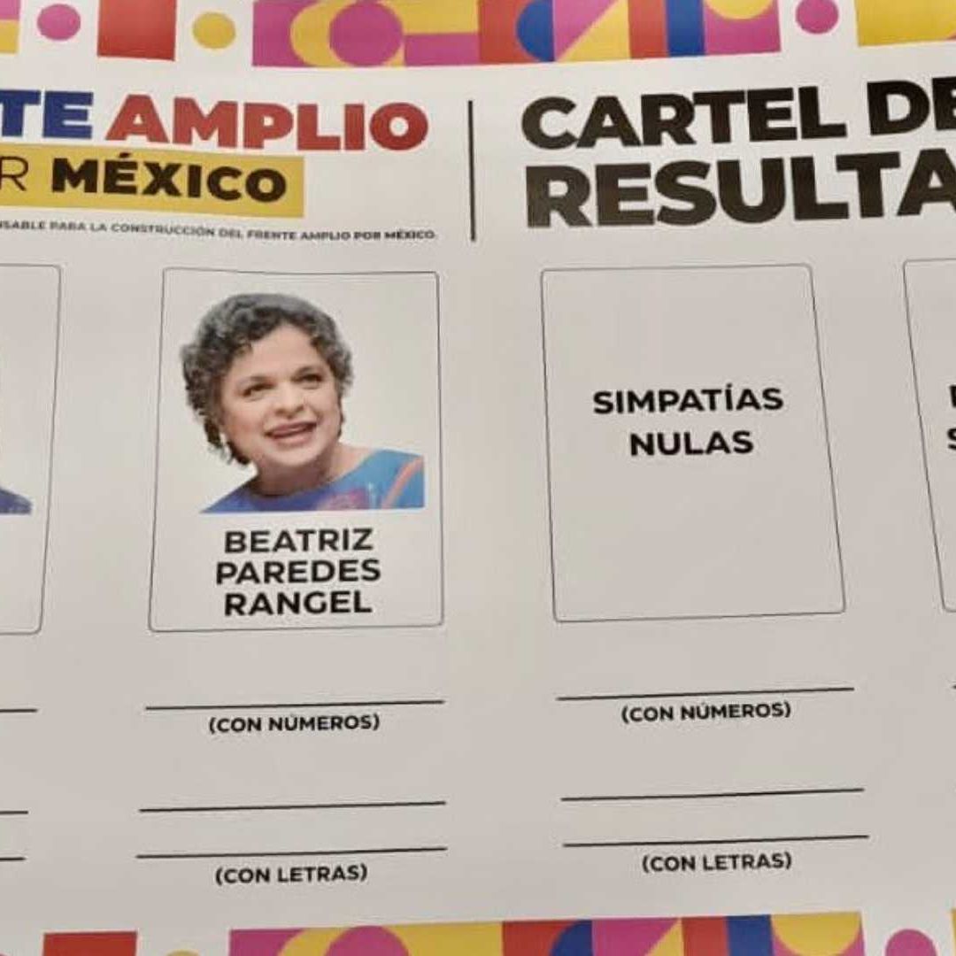 La boleta para la consulta de este domingo 3 de agosto