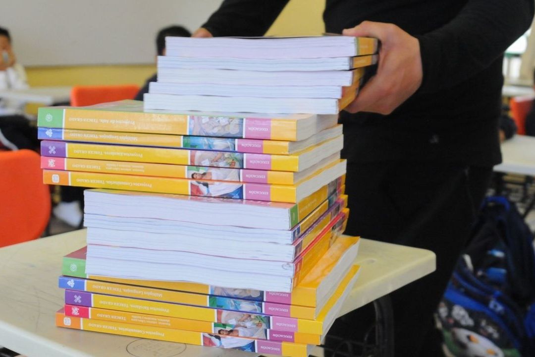 Los nuevos libros de texto de la SEP ya fueron entregados en la mayoría de los estados