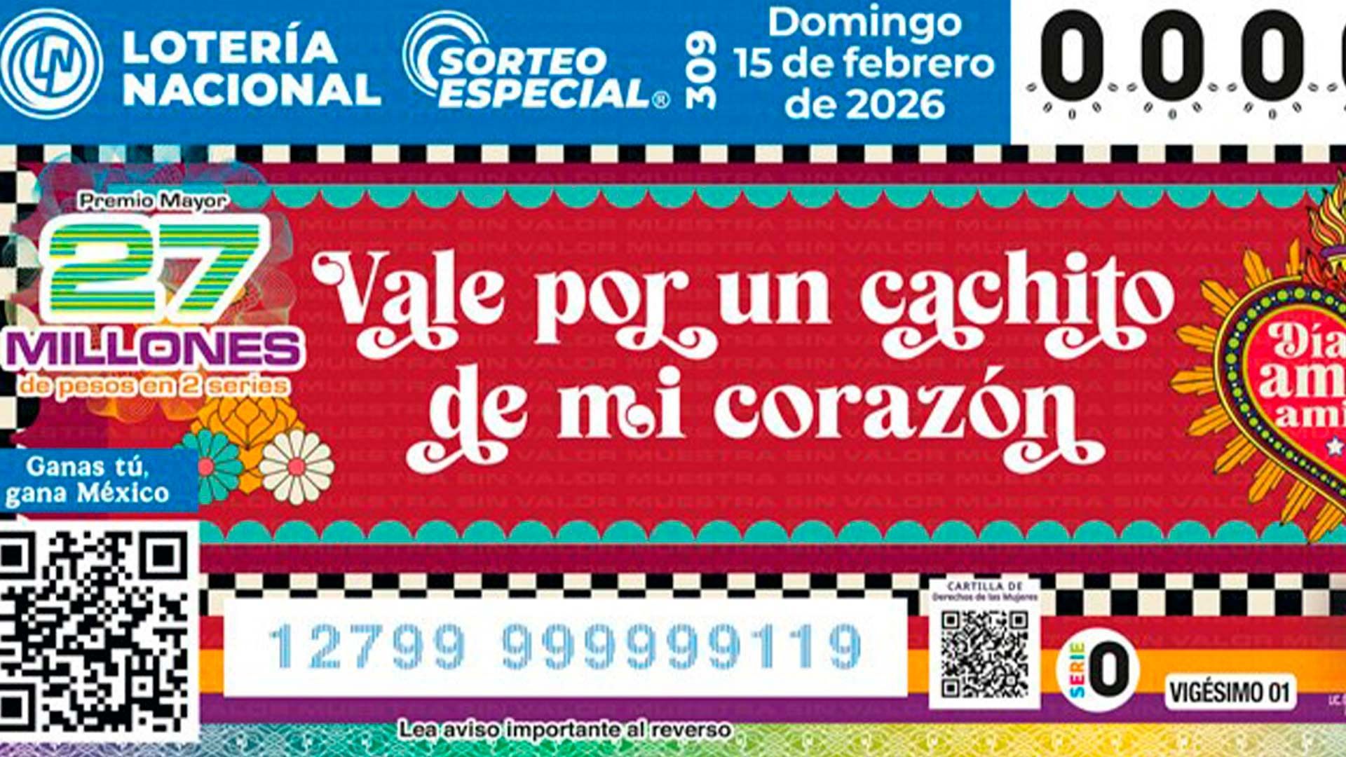 Cae Premio Mayor 27814 de la Lotería Nacional en Coahuila