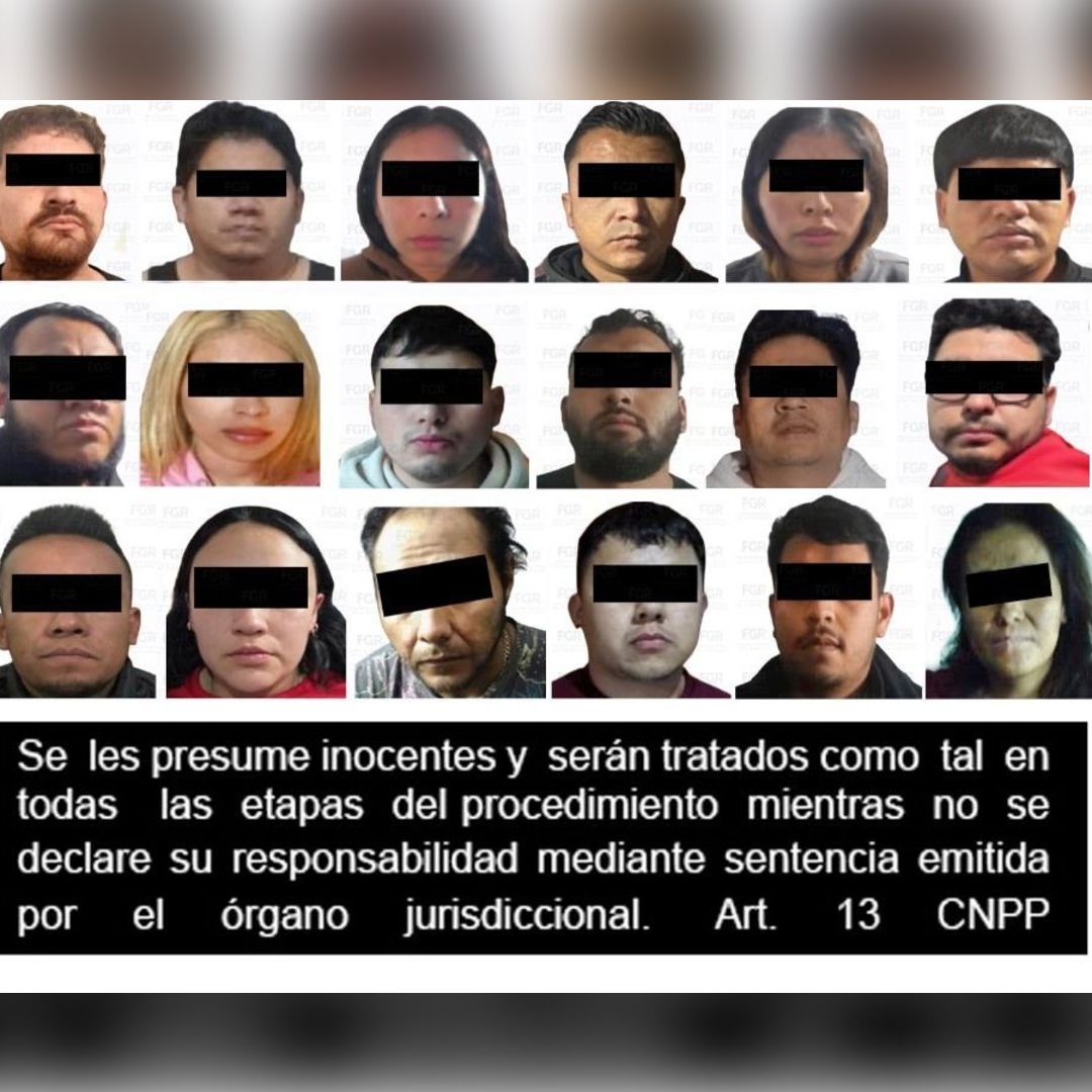 La detención ocurrió durante 12 cateos simultáneos ejecutados en el estado de Querétaro.