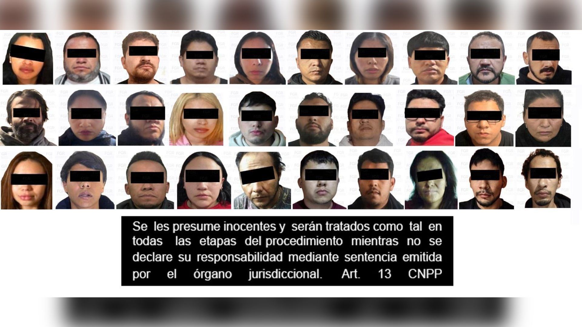 La detención ocurrió durante 12 cateos simultáneos ejecutados en el estado de Querétaro.