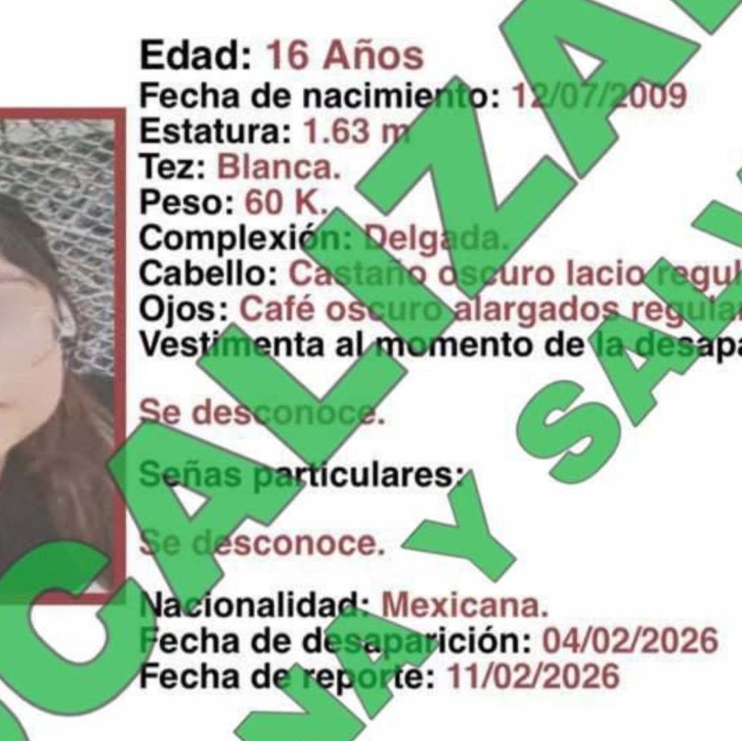 Localizan Con Vida a Sofía Montserrat, Menor de Edad Desaparecida en San Luis Río Colorado
