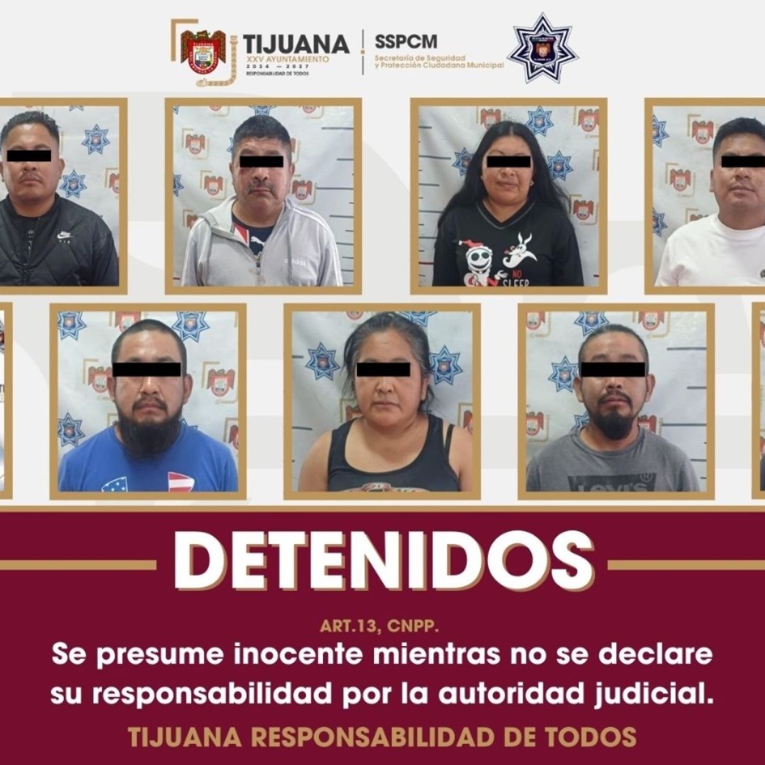 Nueve Detenidos tras Riña Campal en Zona Río Tijuana; Seis Resultan Lesionados