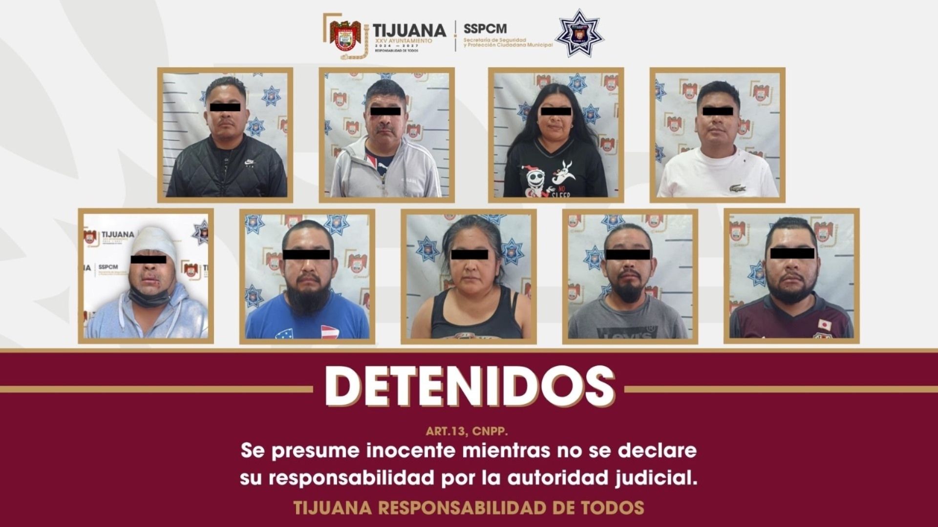 Nueve Detenidos tras Riña Campal en Zona Río Tijuana; Seis Resultan Lesionados