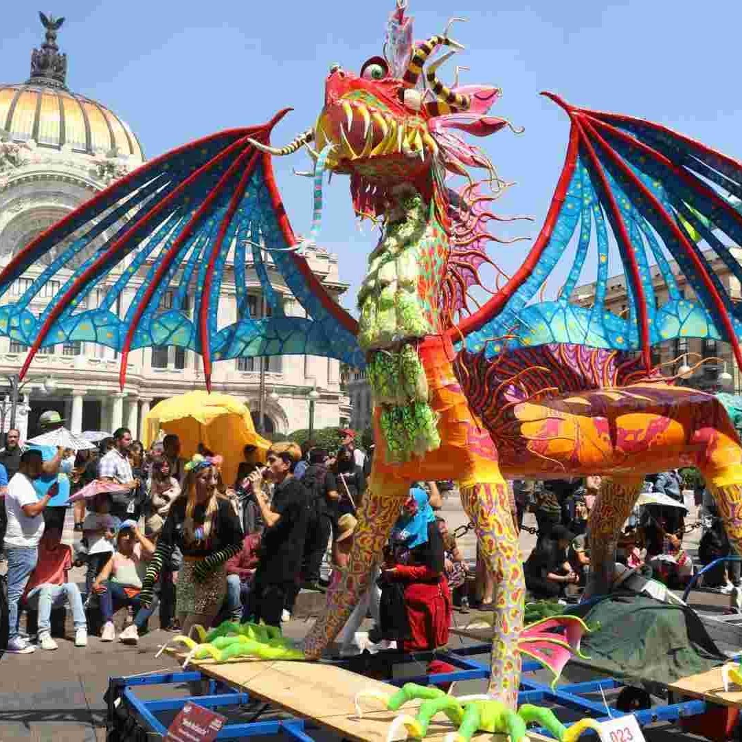 Desfile de Alebrijes Monumentales 2023 en CDMX