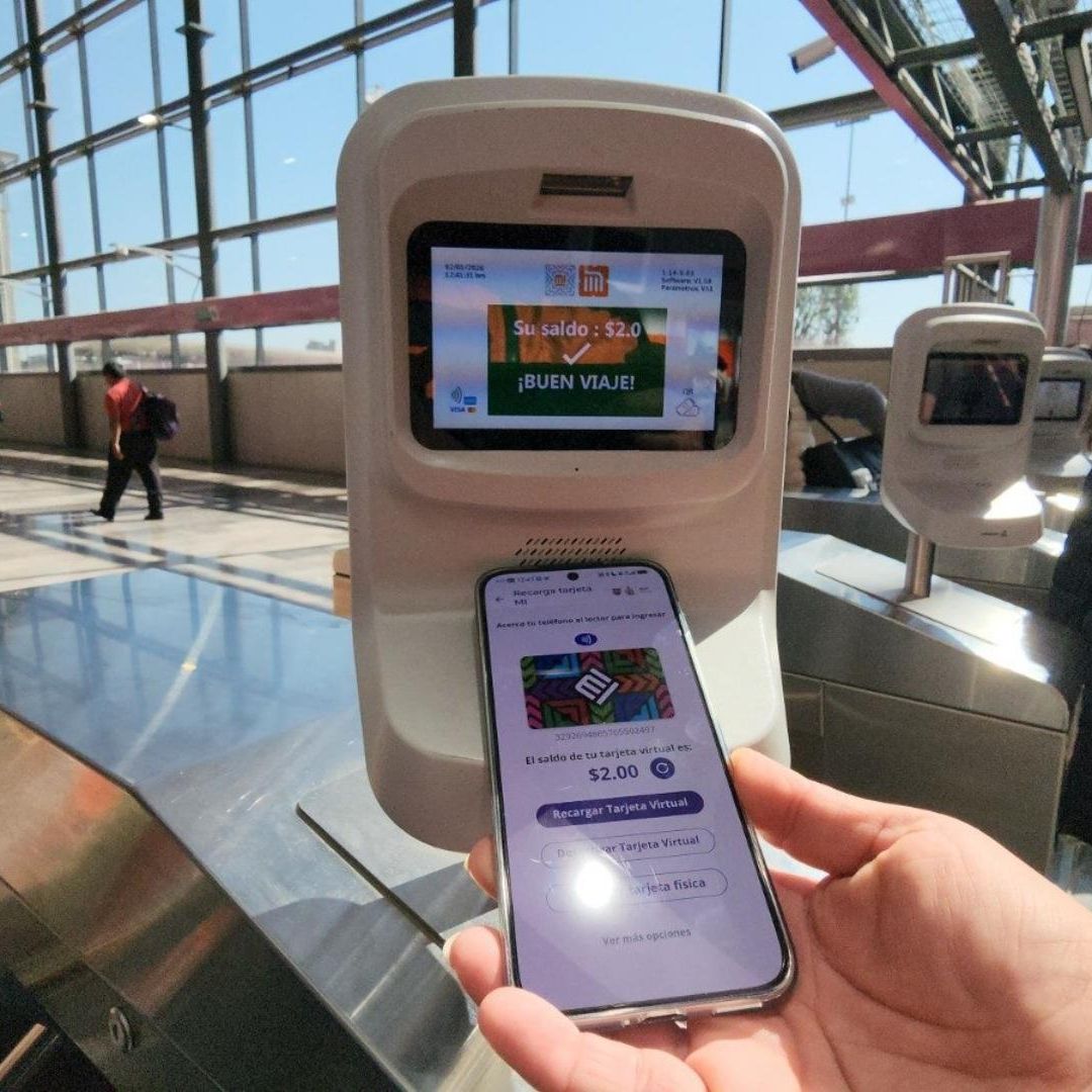 MI en formato digital para ingreso al Metro CDMX