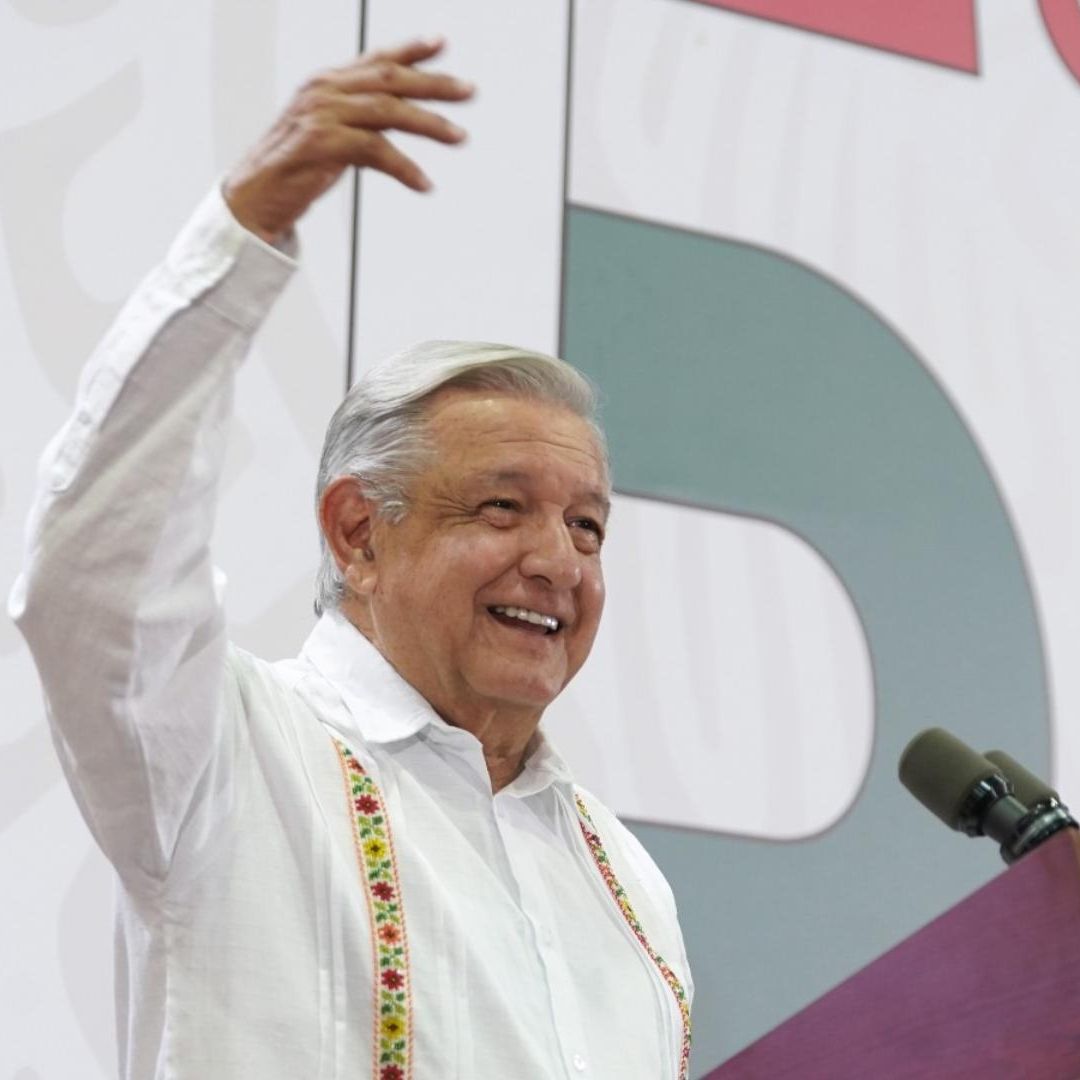 Toma tu Champotón, dijo AMLO en su Informe 2023 desde Campeche