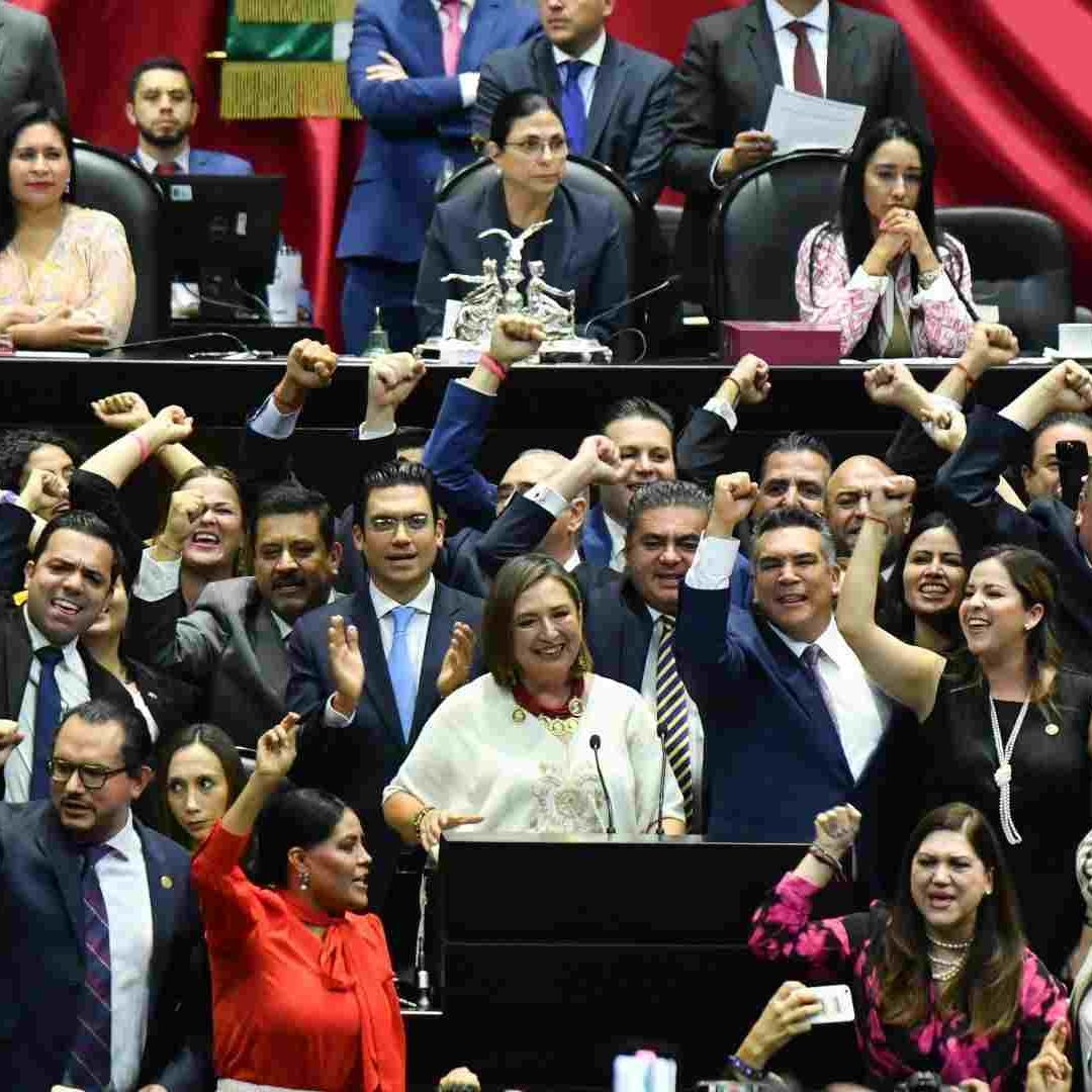 La senadora Xóchitl Gálvez respondió al Quinto Informe de AMLO