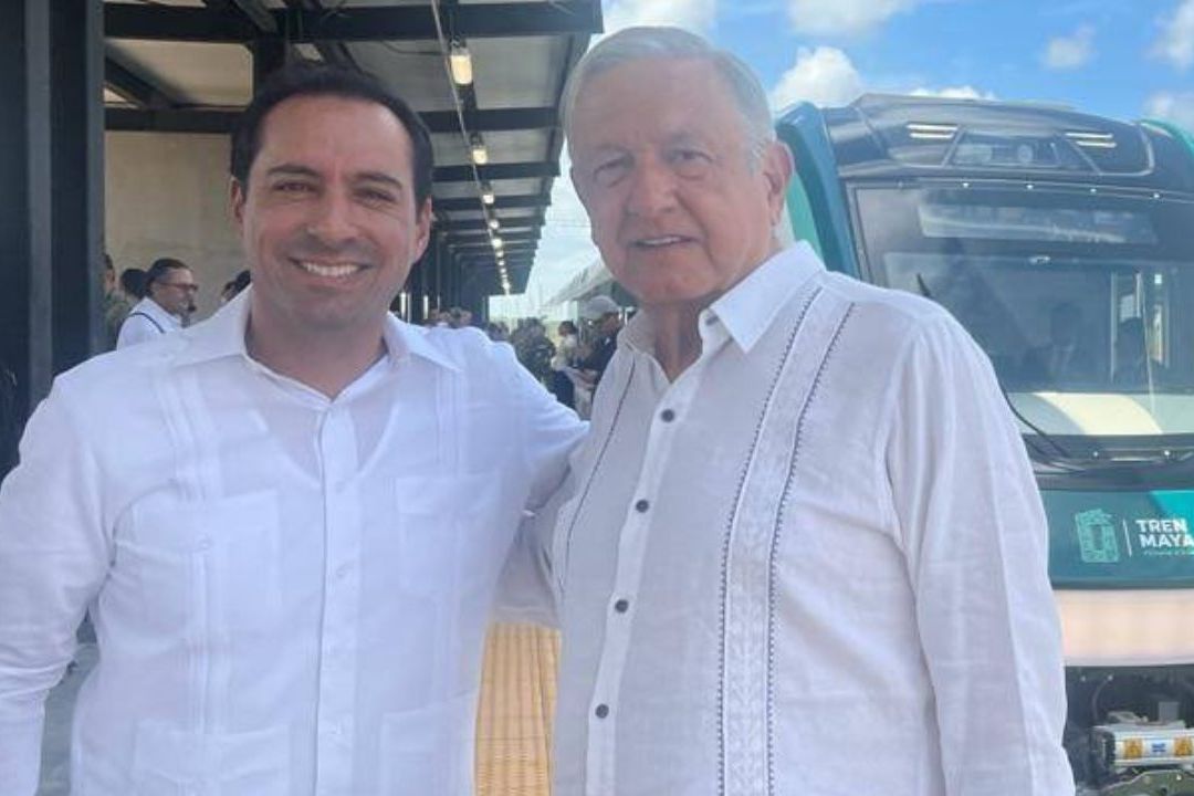 En su red social X, el gobernador Mauricio Vila publicó un video desde la estación Teya