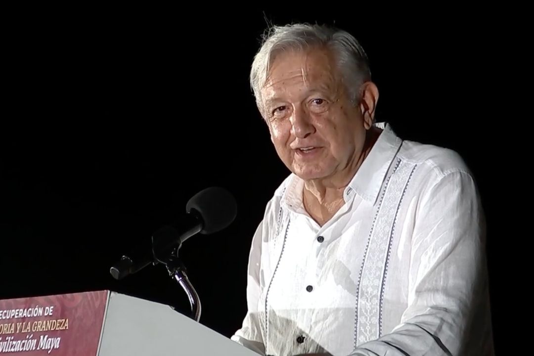 AMLO Destaca en Chichén Itzá Redoble de Esfuerzos para Concluir Obras de su Gobierno