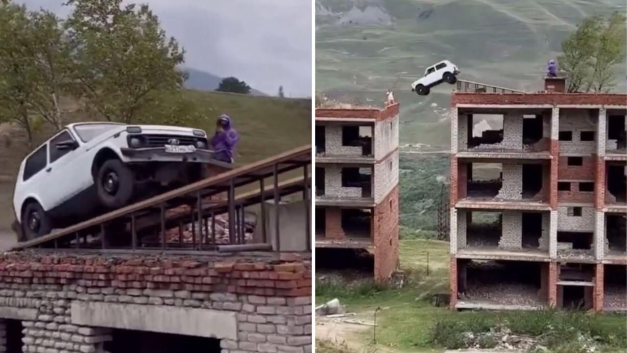 Doble de acción ruso cae de edificio tras intentar recrear salto de película
