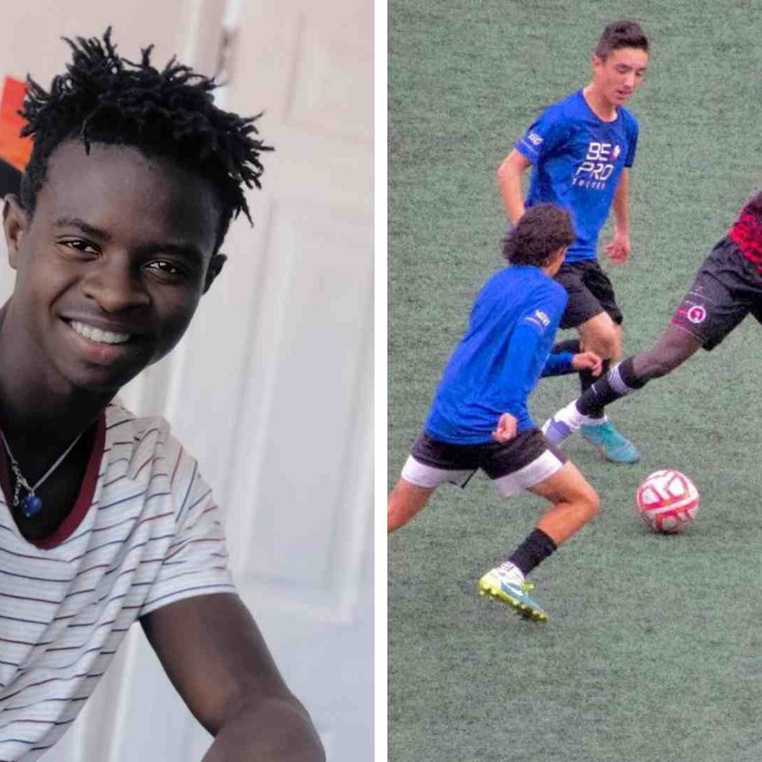 El Joven Migrante Ibrahime Leroy Busca Convertirse en Jugador de Fútbol Profesional en México