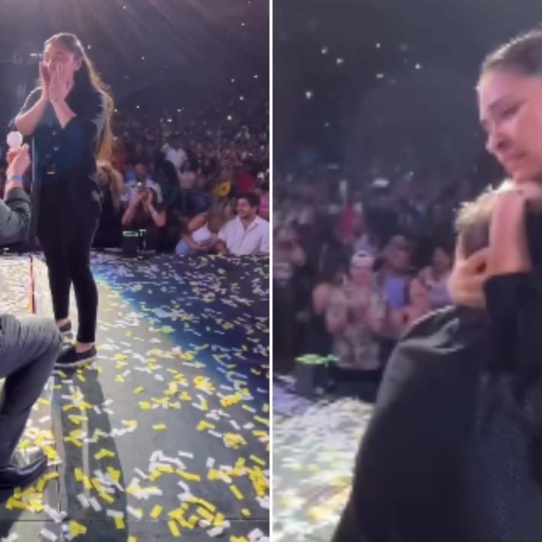 Propuesta de Matrimonio en Concierto de Banda MS Sale Mal