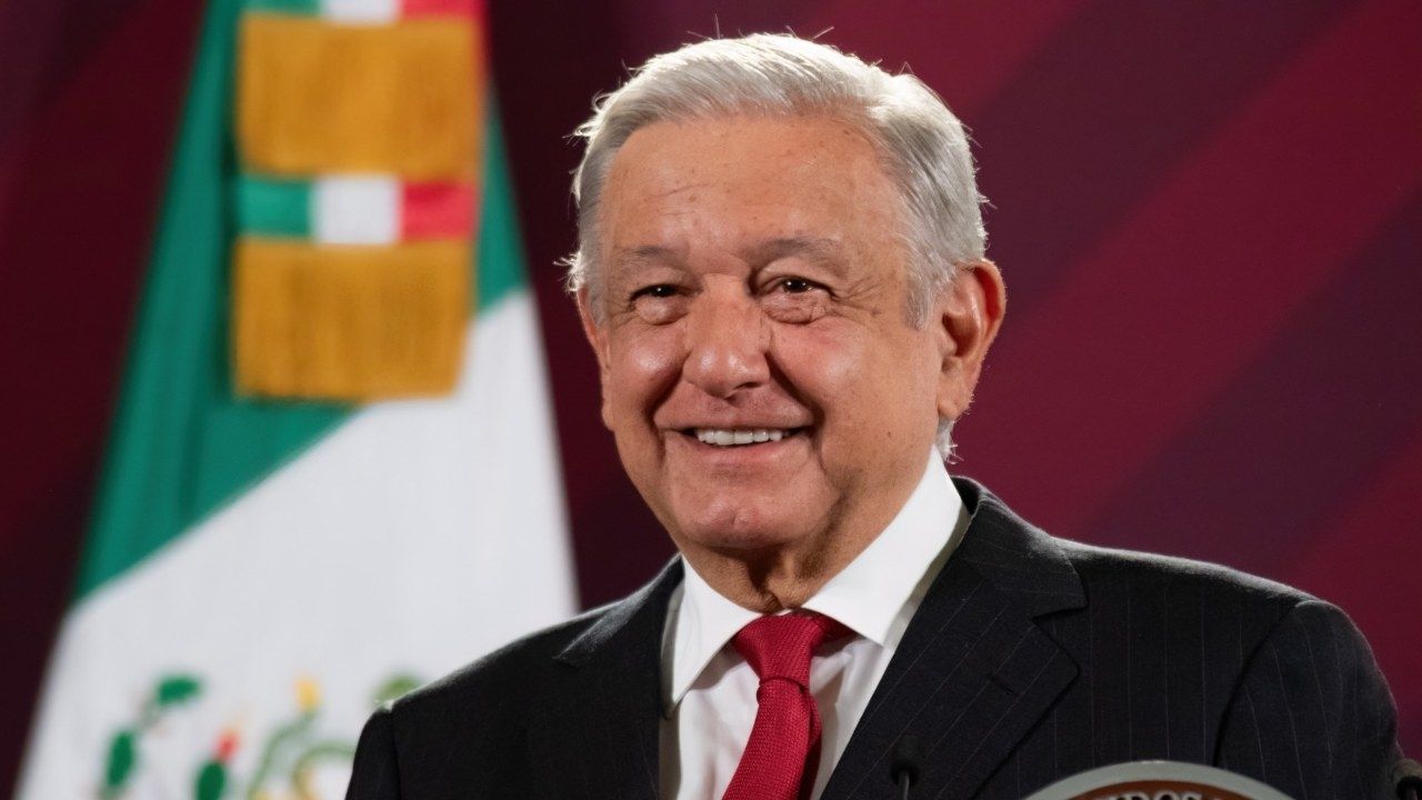 AMLO en conferencia de prensa el 6 de septiembre de 2023