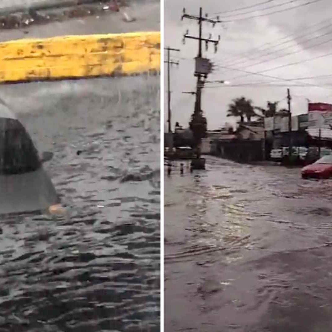 Severas afectaciones en la ciudad de Puebla por lluvias