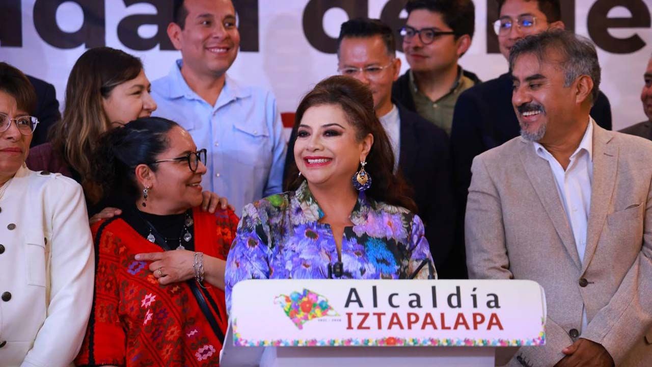 La alcaldesa de Iztapalapa, Clara Brugada, solicitará licencia para buscar la candidatura de Morena a la Jefatura de Gobierno de la Ciudad de México