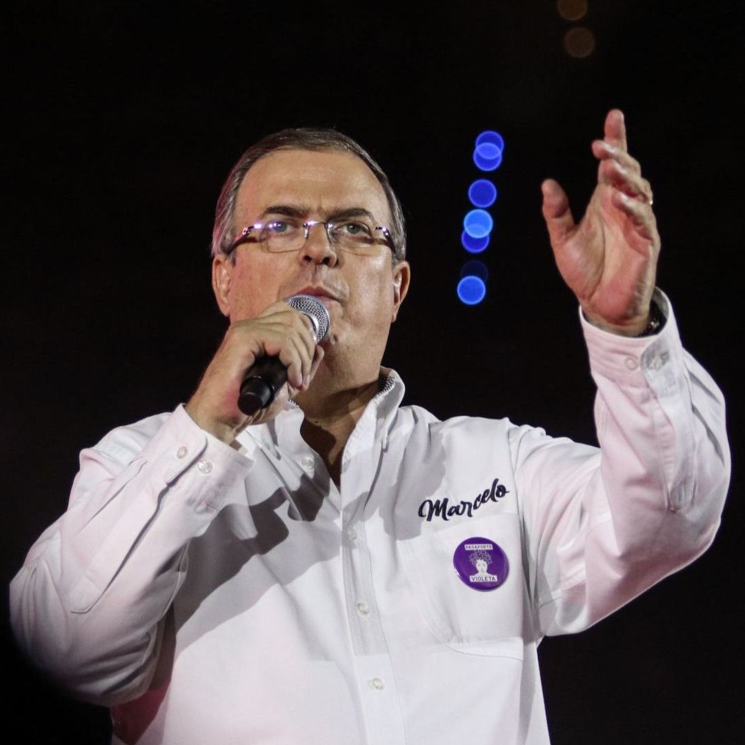 El excanciller Marcelo Ebrard