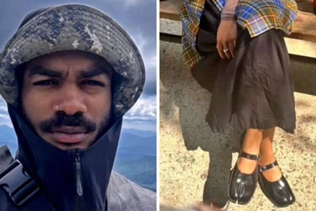 Un hombre robó unos zapatos Tabi a su cita de Tinder y luego se los dio a su novia