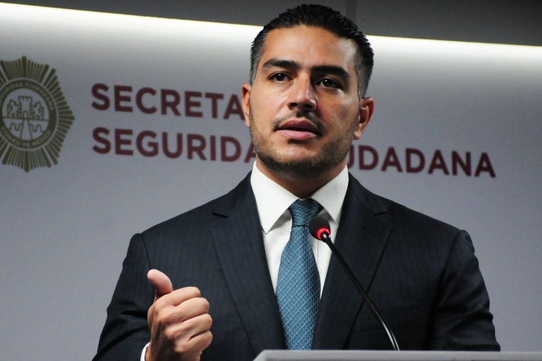 Omar García Harfuch, titular de la Secretaría de Seguridad Ciudadana de la Ciudad de México
