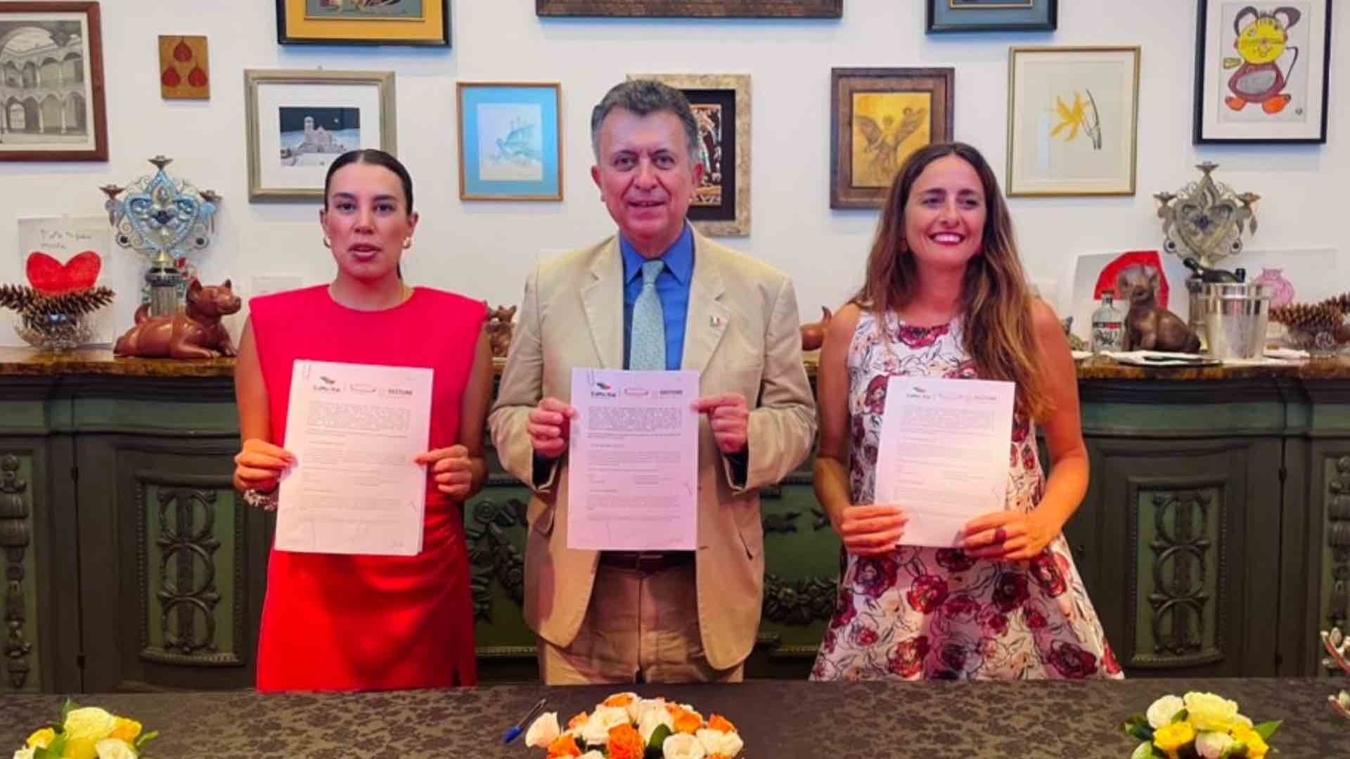 La Secretaria de Turismo realizó una gira de trabajo en Italia para internacionalizar a Tlaxcala