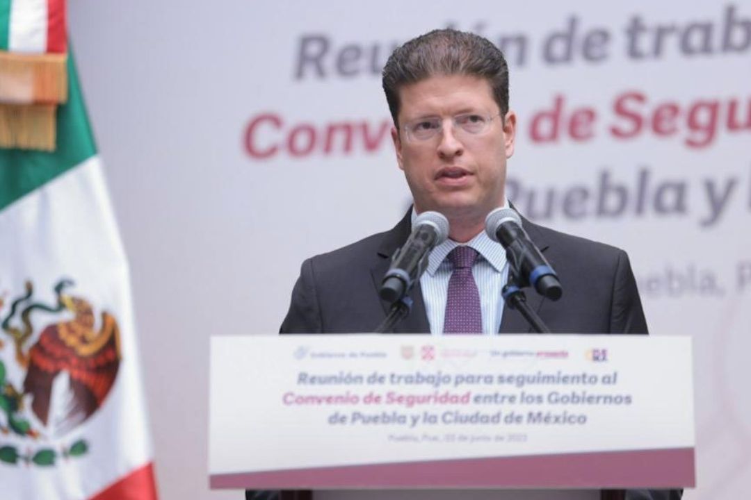 Pablo Vázquez en conferencia en la CDMX el 3 de junio de 2023.