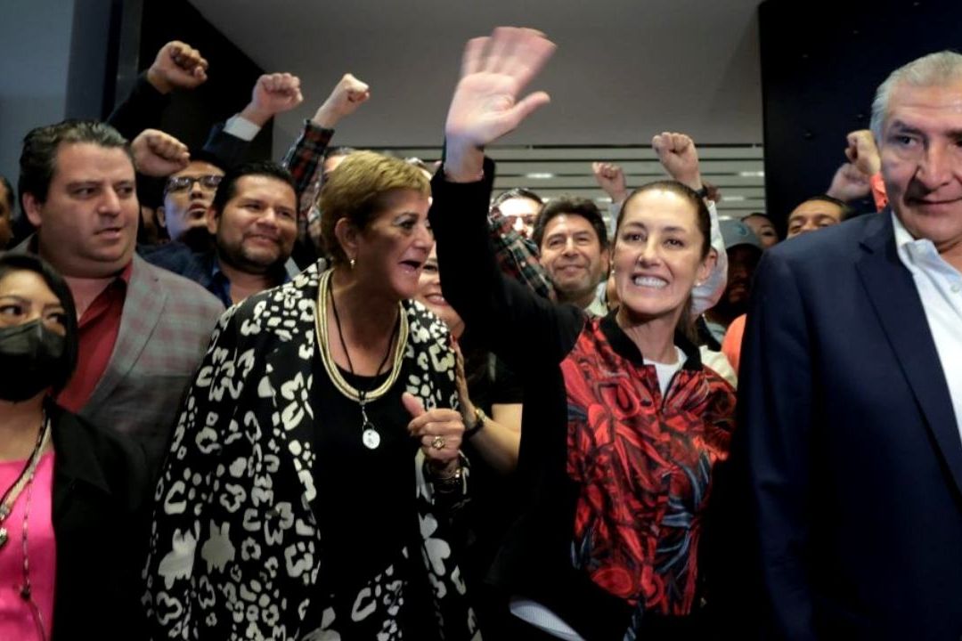 Claudia Sheinbaum habló en una reunión de trabajo del equipo de Morena sobre la necesidad y acciones para unificar al partido