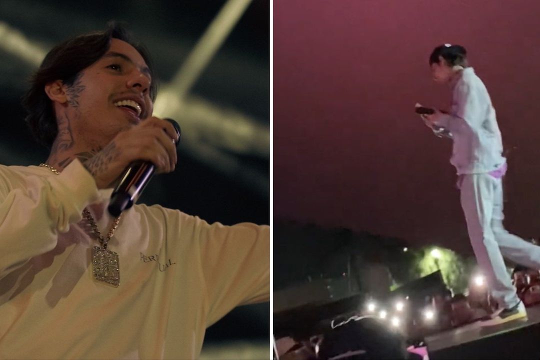 Natanael Cano Recibió una Extraña Carta durante un Concierto