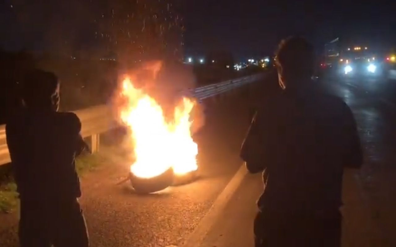 Tras 14 horas de Bloqueo, Liberan Circuito Exterior Mexiquense