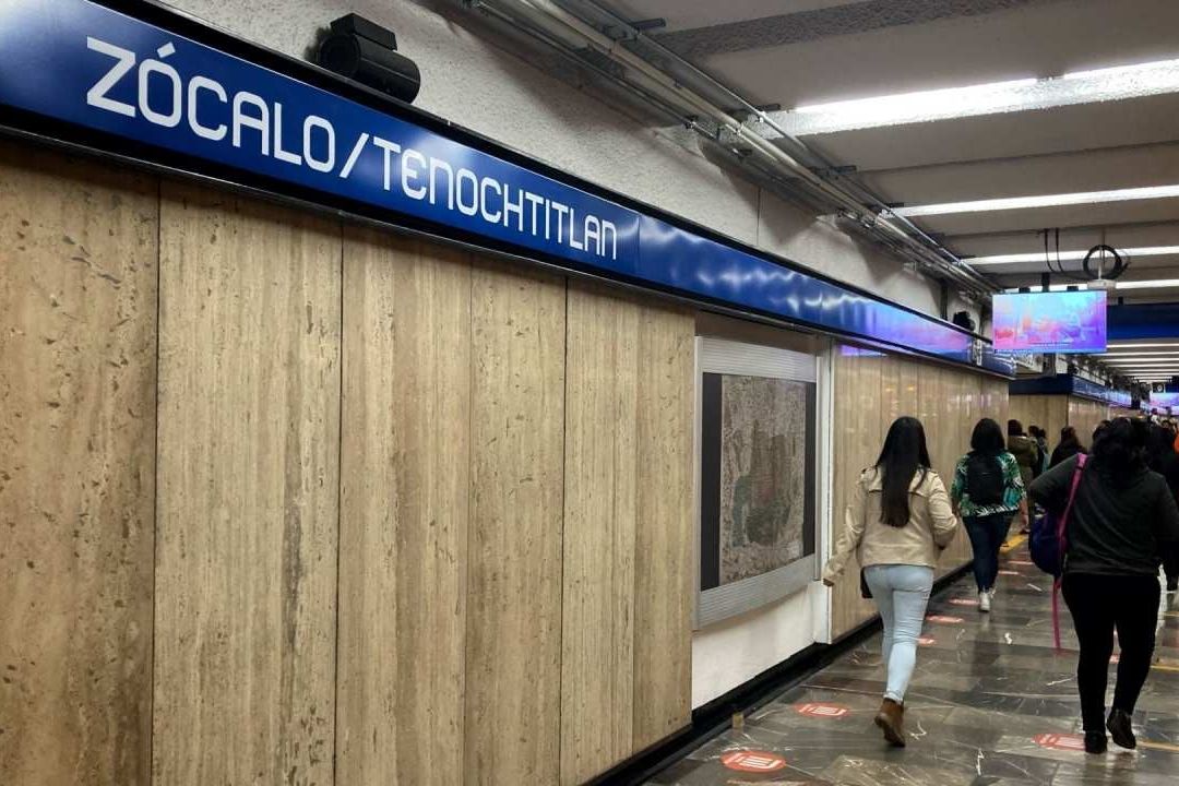 La estación del Metro Zócalo tendrá modificaciones en su servicio por las Fiestas Patrias 2023