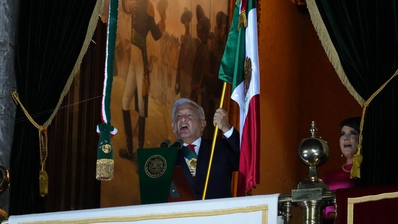 AMLO realizará como cada año el Grito de Dolores desde el balcón de Palacio Nacional