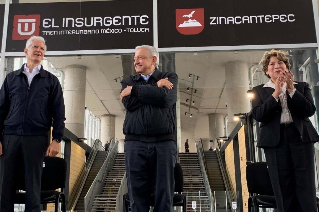 AMLO afirma que apoyará a Delfina Gómez igual que lo hizo con Alfredo del Mazo