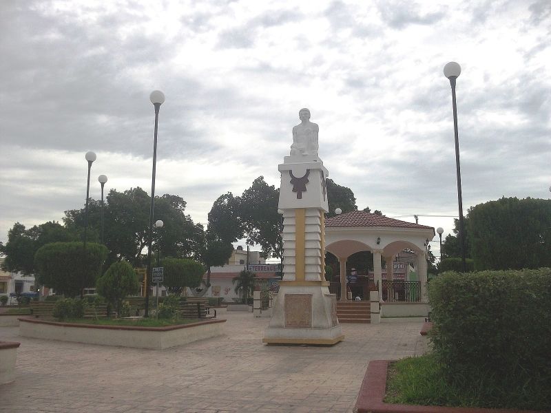 Parque principal de Kanasín, Yucatán. Imagen Cortesía